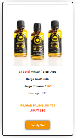 Minyak Terapi Aura Family Set
